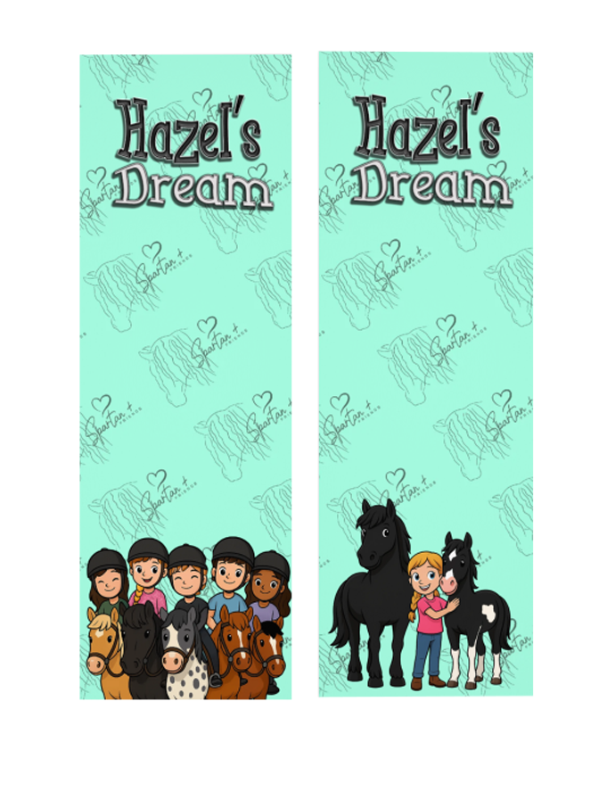 Double Sided Bookmark - Hazels Dream