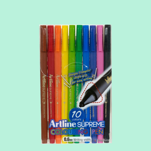Artline Supreme Colouring Oen 0.6mm Pack 10