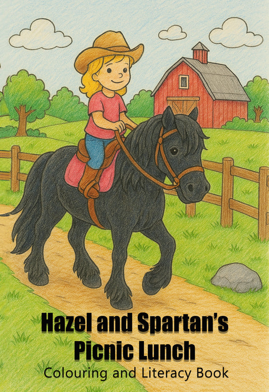 Hazel and Spartan's Picnic Lunch - Activity Book