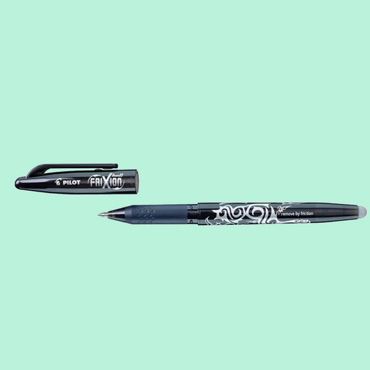 Pilot Frixion Ball Erasable Gel Pen Fine 0.7mm Black