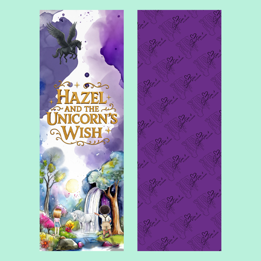 Double Sided Bookmark - Hazel and the Unicorns Wish